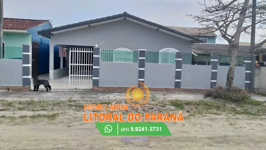 Foto 1 de Casa com 3 Quartos à venda, 110m² em Ipanema, Pontal do Paraná