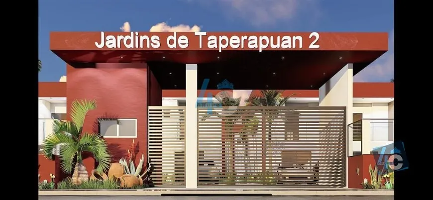 Foto 1 de Casa de Condomínio com 3 Quartos à venda, 120m² em Taperapuan, Porto Seguro