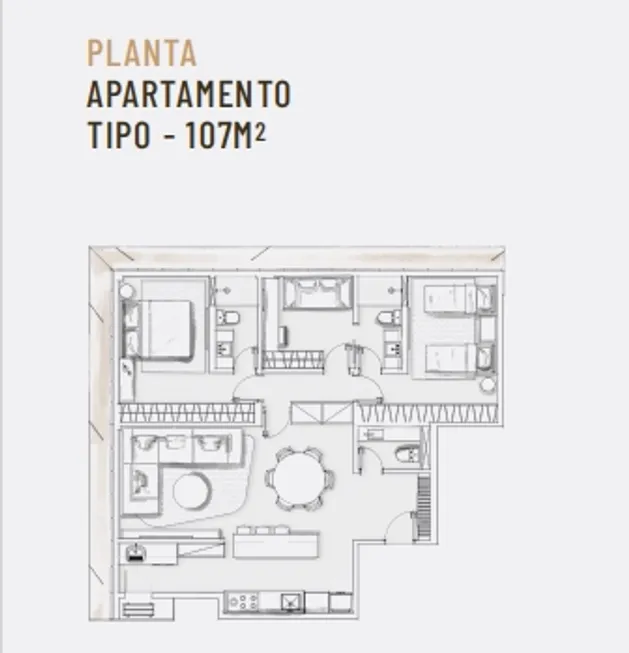 Foto 1 de Apartamento com 3 Quartos à venda, 107m² em Serra, Belo Horizonte