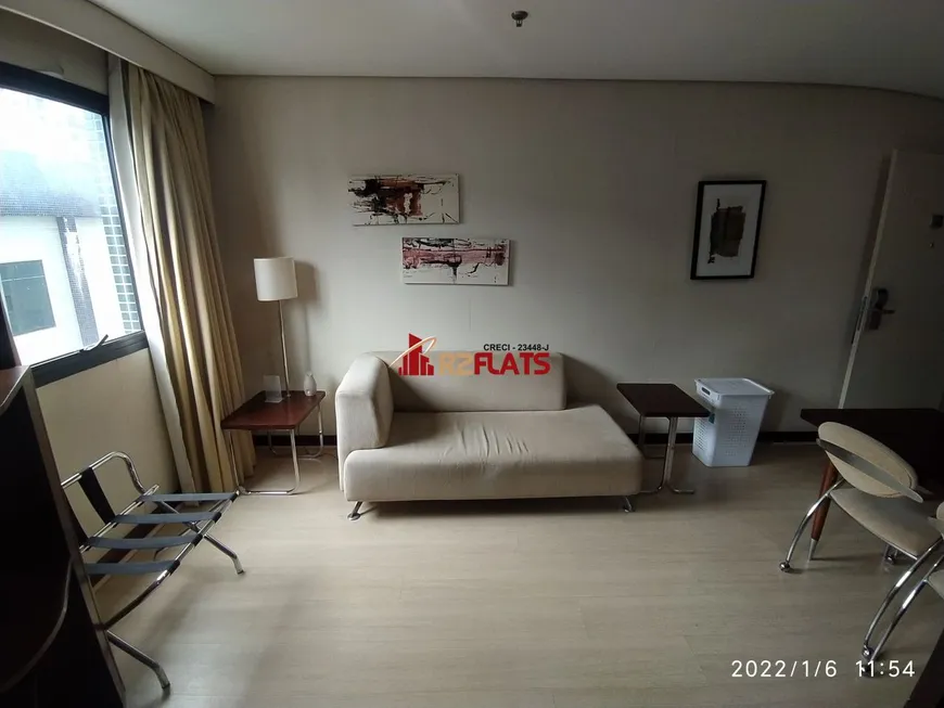 Foto 1 de Flat com 1 Quarto à venda, 28m² em Chácara Santo Antônio, São Paulo