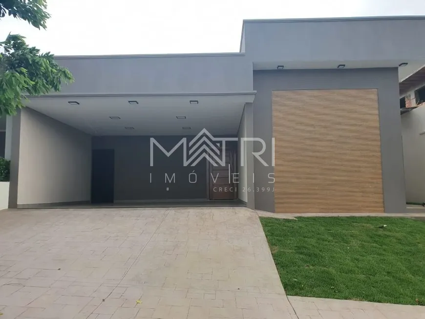Foto 1 de Casa de Condomínio com 3 Quartos para venda ou aluguel, 157m² em Condomínio Buona Vita, Araraquara