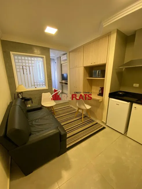 Foto 1 de Flat com 1 Quarto à venda, 26m² em Jardins, São Paulo