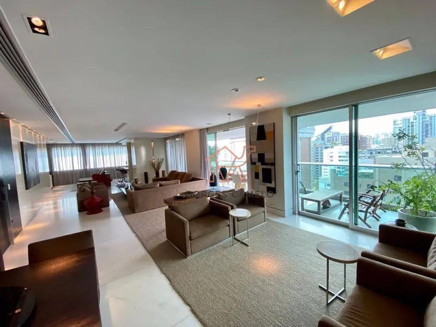 Foto 1 de Apartamento com 4 Quartos à venda, 363m² em Lourdes, Belo Horizonte