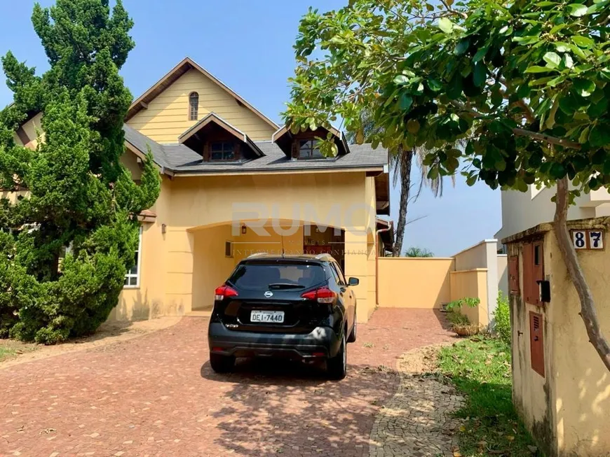 Foto 1 de Casa de Condomínio com 3 Quartos à venda, 300m² em Loteamento Alphaville Campinas, Campinas