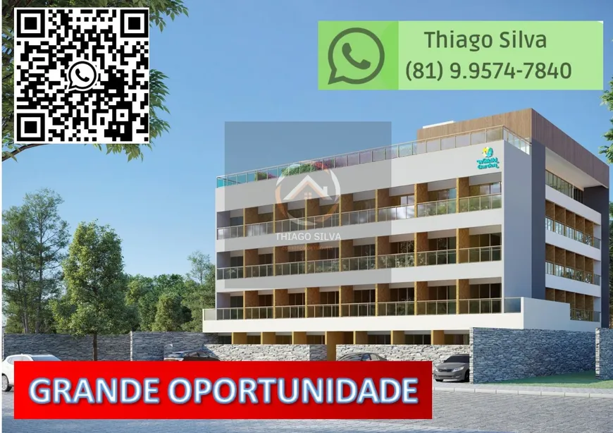 Foto 1 de Apartamento com 1 Quarto à venda, 24m² em Praia do Cupe, Ipojuca