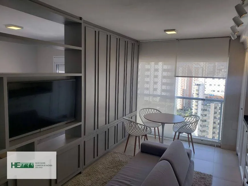 Foto 1 de Apartamento com 1 Quarto à venda, 35m² em Campo Belo, São Paulo