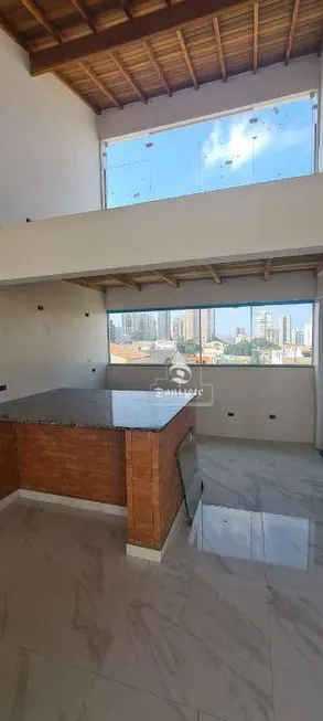 Foto 1 de Cobertura com 2 Quartos à venda, 107m² em Campestre, Santo André