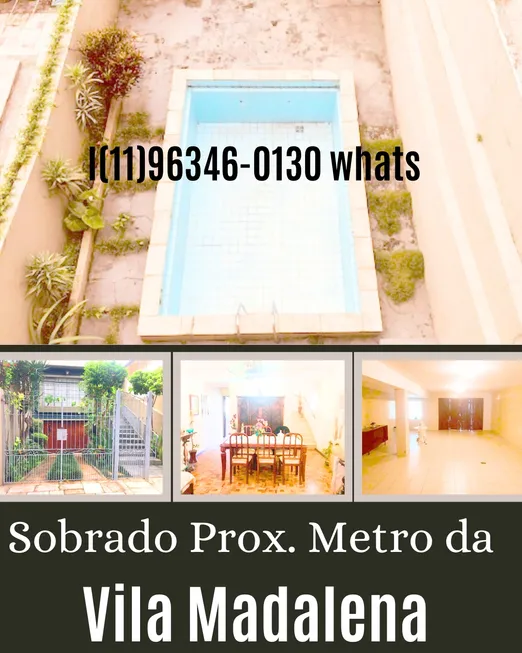 Foto 1 de Sobrado com 3 Quartos à venda, 300m² em Vila Madalena, São Paulo