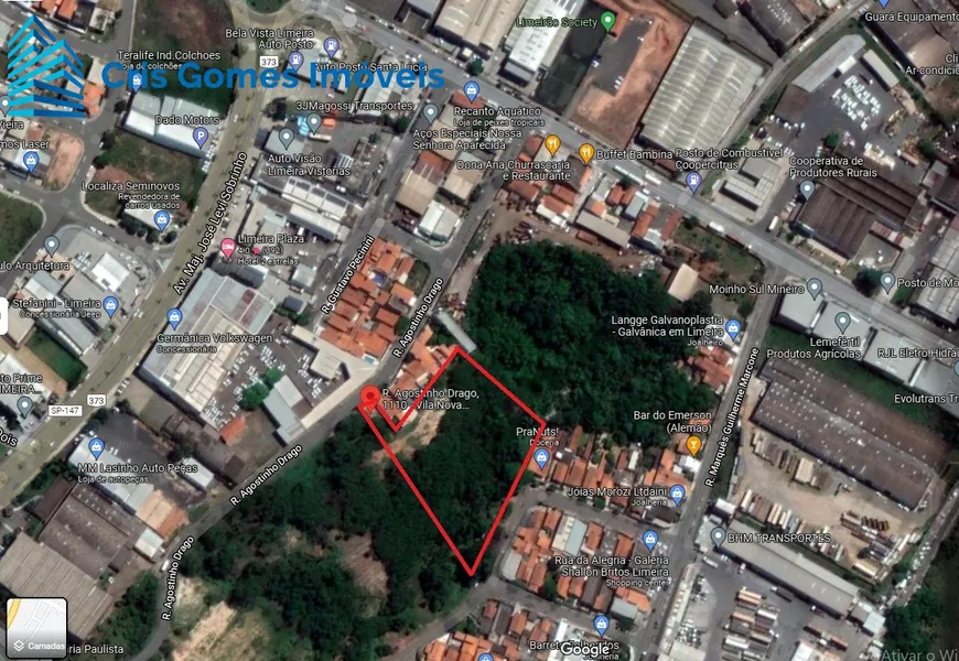 Foto 1 de Lote/Terreno à venda, 6310m² em Vila Nova, Limeira