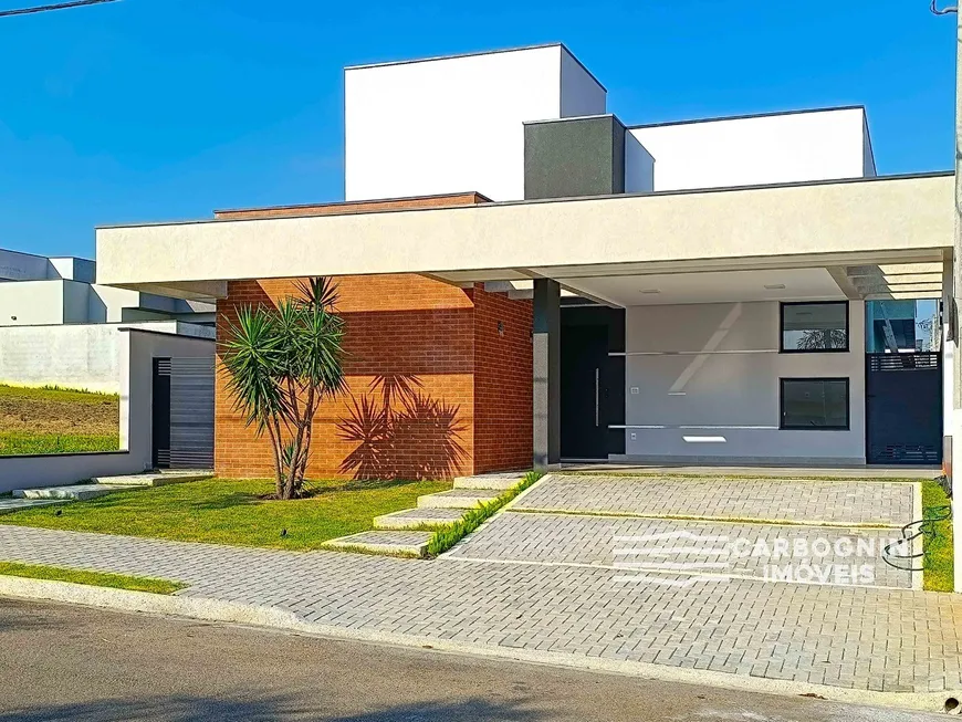 Foto 1 de Casa de Condomínio com 3 Quartos à venda, 150m² em Condominio Terras do Vale, Caçapava