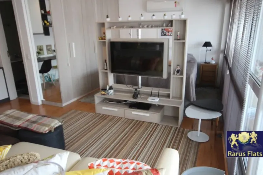 Foto 1 de Flat com 1 Quarto para alugar, 57m² em Pinheiros, São Paulo