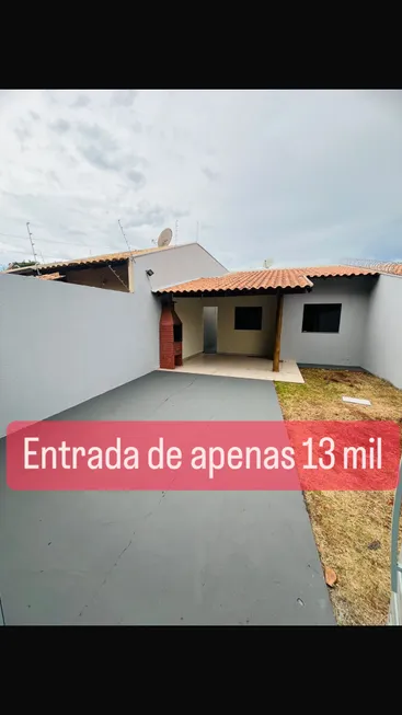 Foto 1 de Casa com 2 Quartos à venda, 65m² em Vila Nova Campo Grande, Campo Grande