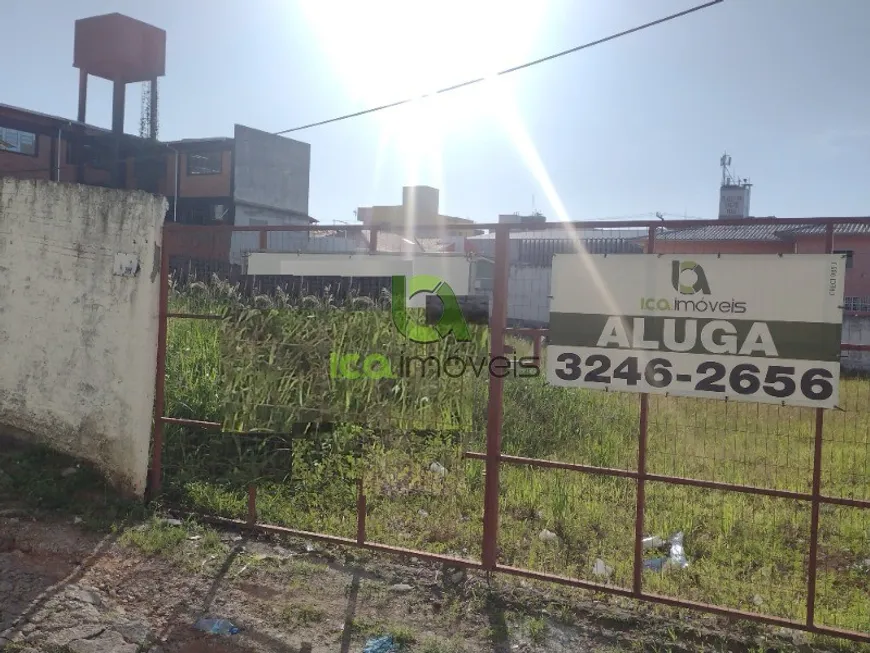 Foto 1 de Lote/Terreno para alugar, 1366m² em Barreiros, São José