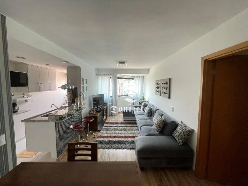 Foto 1 de Apartamento com 1 Quarto à venda, 50m² em Jardim, Santo André