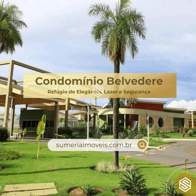 Foto 1 de Lote/Terreno à venda, 606m² em Condomínio Belvedere, Cuiabá