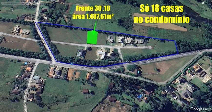 Foto 1 de Fazenda/Sítio à venda, 1487m² em Rio Bonito, Joinville