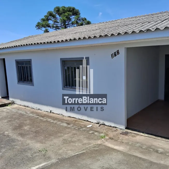 Foto 1 de Casa com 3 Quartos para venda ou aluguel, 90m² em Colonia Dona Luiza, Ponta Grossa