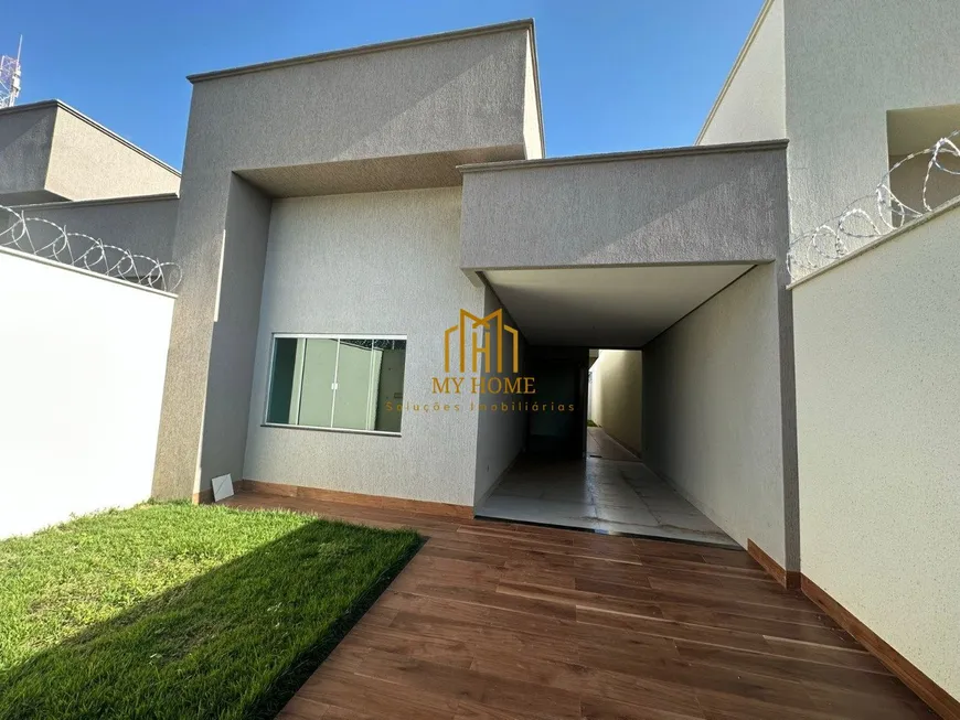 Foto 1 de Casa com 3 Quartos à venda, 135m² em Jardim da Luz, Goiânia