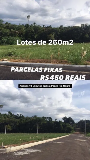 Foto 1 de Lote/Terreno com 1 Quarto à venda, 250m² em , Iranduba