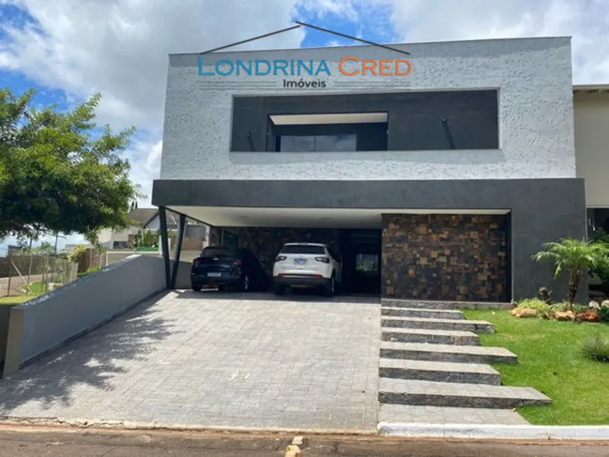 Foto 1 de Casa de Condomínio com 4 Quartos à venda, 316m² em Terras de Santana II, Londrina