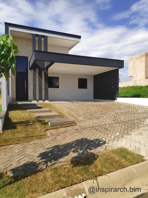 Foto 1 de Casa de Condomínio com 3 Quartos à venda, 130m² em Parque Residencial Terras de Yucatan, Monte Mor