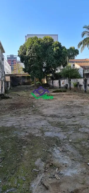 Foto 1 de Lote/Terreno à venda, 400m² em Embaré, Santos