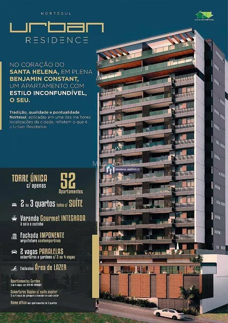 Foto 1 de Cobertura com 4 Quartos à venda, 206m² em Santa Helena, Juiz de Fora