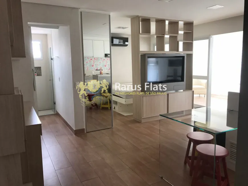 Foto 1 de Flat com 1 Quarto à venda, 58m² em Pinheiros, São Paulo