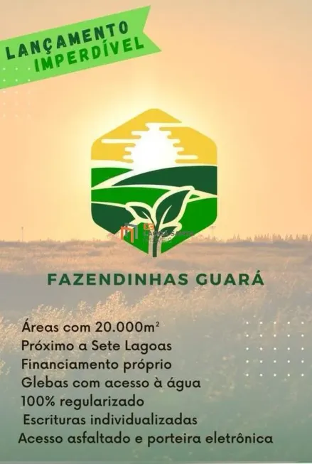 Foto 1 de Lote/Terreno à venda, 20000m² em Centro, Jequitibá