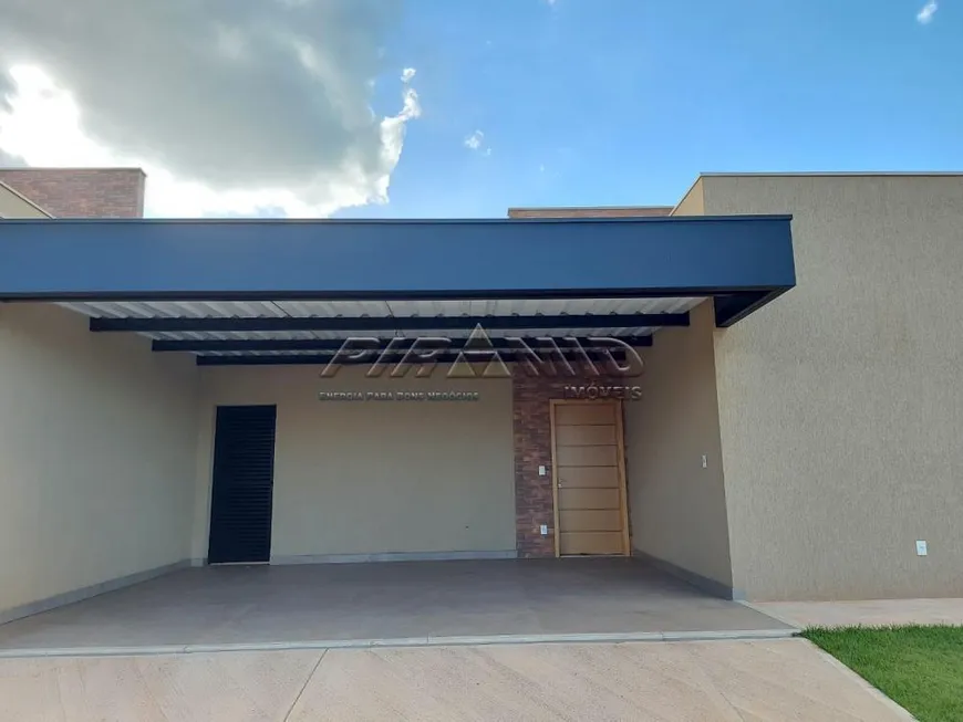 Foto 1 de Casa de Condomínio com 3 Quartos à venda, 156m² em Recreio Anhangüera, Ribeirão Preto