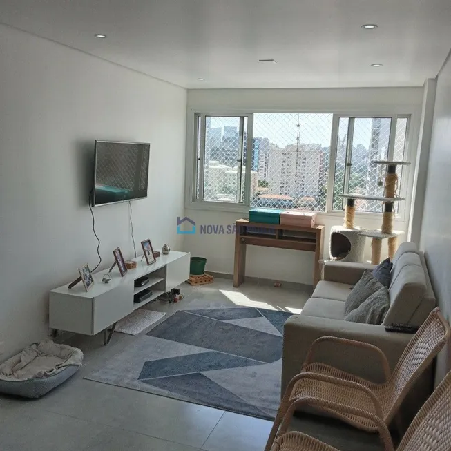 Foto 1 de Apartamento com 3 Quartos à venda, 92m² em Brooklin, São Paulo