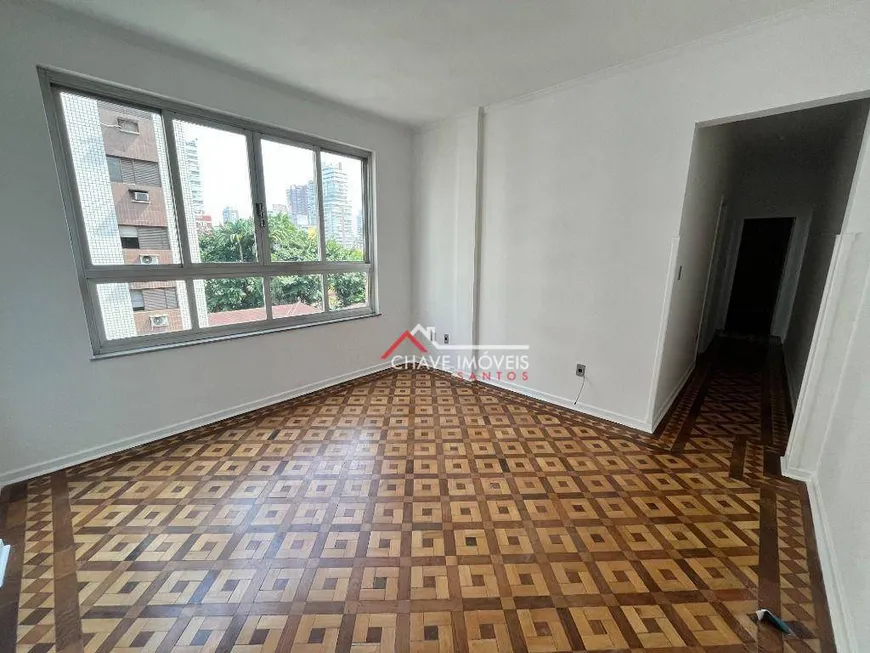 Foto 1 de Apartamento com 2 Quartos para alugar, 117m² em Boqueirão, Santos