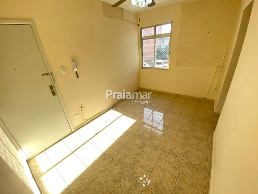 Foto 1 de Apartamento com 1 Quarto à venda, 48m² em Gonzaguinha, São Vicente