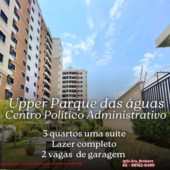 Foto 1 de Apartamento com 3 Quartos à venda, 78m² em Centro Político Administrativo, Cuiabá