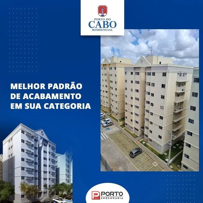 Foto 1 de Apartamento com 2 Quartos à venda, 50m² em Centro, Cabo de Santo Agostinho