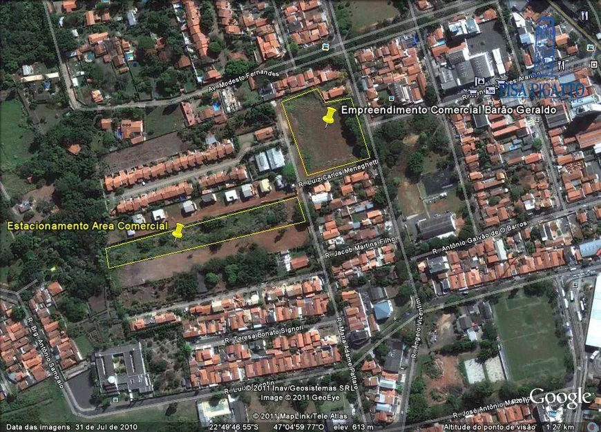 Foto 1 de Lote/Terreno à venda, 8672m² em Barão Geraldo, Campinas