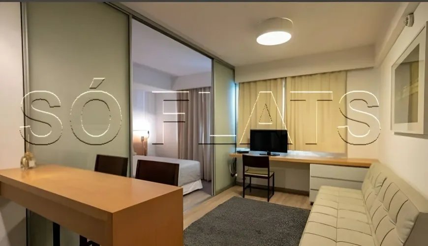 Foto 1 de Flat com 1 Quarto à venda, 27m² em Moema, São Paulo