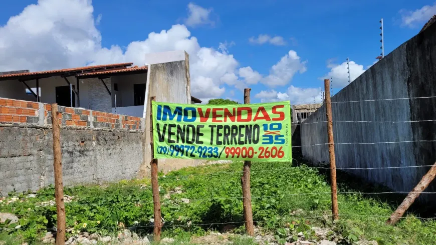 Foto 1 de Lote/Terreno à venda, 350m² em Coroa do Meio, Aracaju