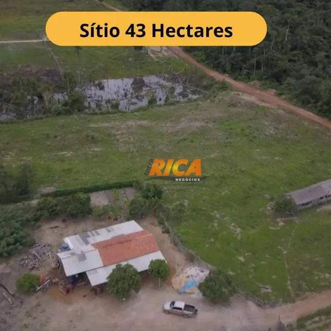 Foto 1 de Fazenda/Sítio à venda, 430000m² em , Nova Mamoré