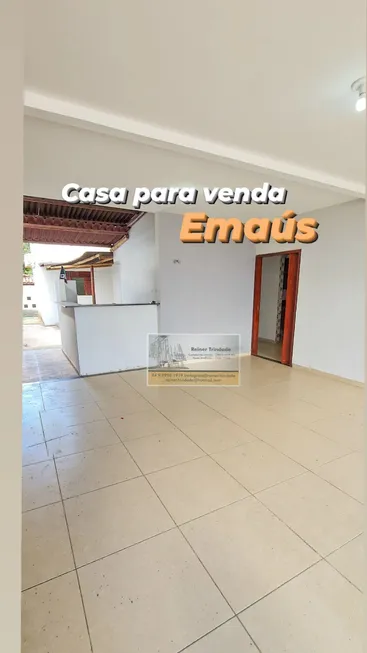 Foto 1 de Casa com 3 Quartos à venda, 110m² em Emaús, Parnamirim