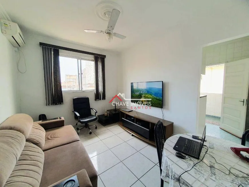 Foto 1 de Apartamento com 2 Quartos à venda, 60m² em Marapé, Santos
