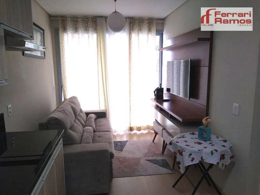 Foto 1 de Apartamento com 1 Quarto para alugar, 39m² em Jardim Maia, Guarulhos