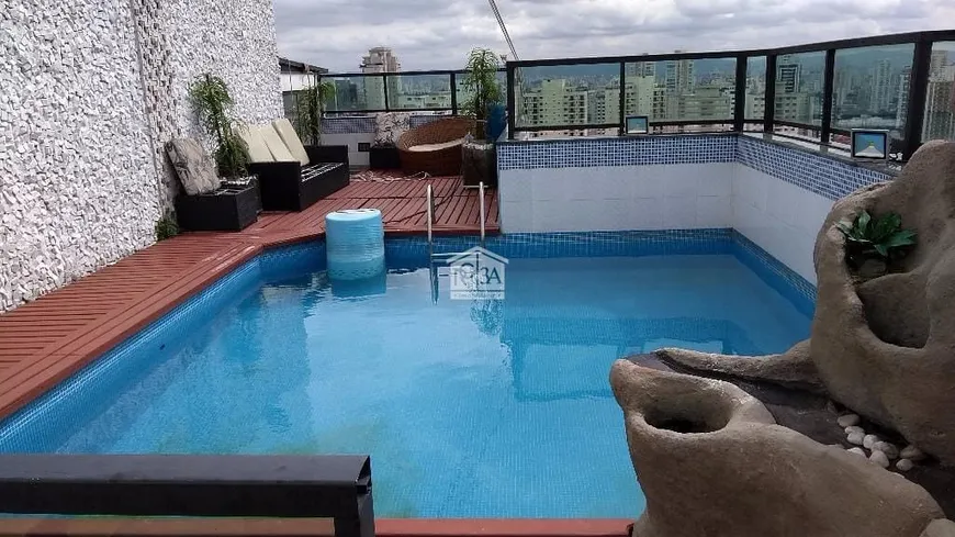 Foto 1 de Cobertura com 2 Quartos para venda ou aluguel, 410m² em Jardim Anália Franco, São Paulo