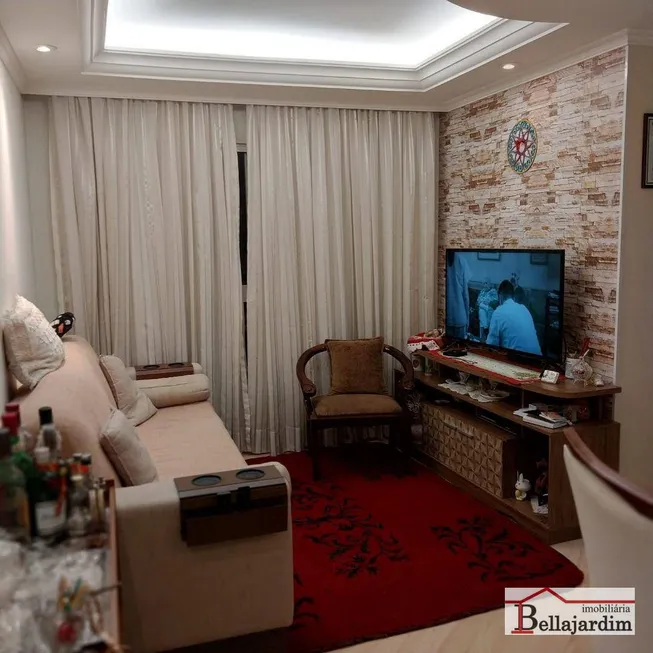Foto 1 de Apartamento com 2 Quartos à venda, 55m² em Vila Tibirica, Santo André