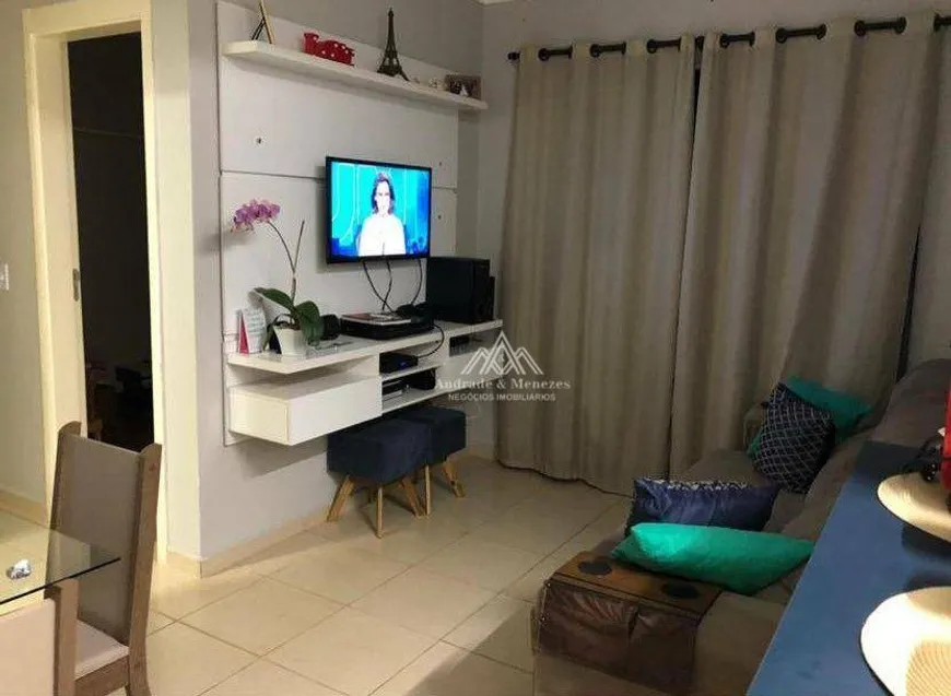 Foto 1 de Apartamento com 2 Quartos à venda, 49m² em Residencial das Americas, Ribeirão Preto