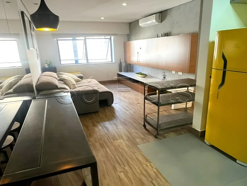 Foto 1 de Flat com 1 Quarto para alugar, 39m² em Itaim Bibi, São Paulo