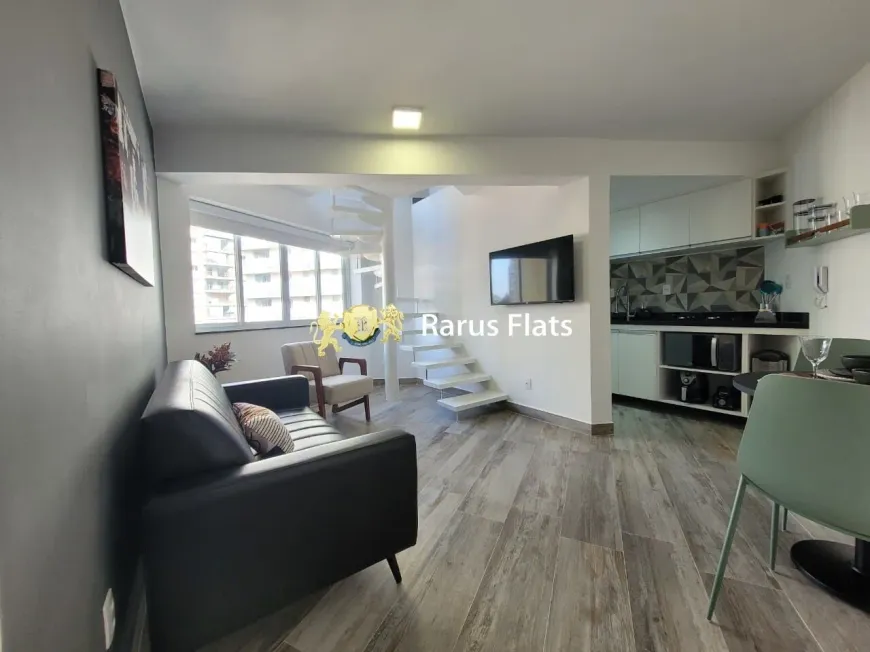 Foto 1 de Flat com 1 Quarto para alugar, 46m² em Vila Nova Conceição, São Paulo