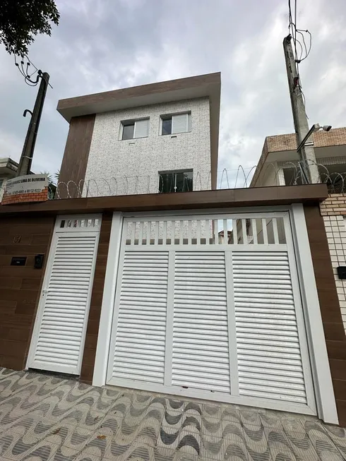 Foto 1 de Casa com 2 Quartos para alugar, 90m² em Marapé, Santos