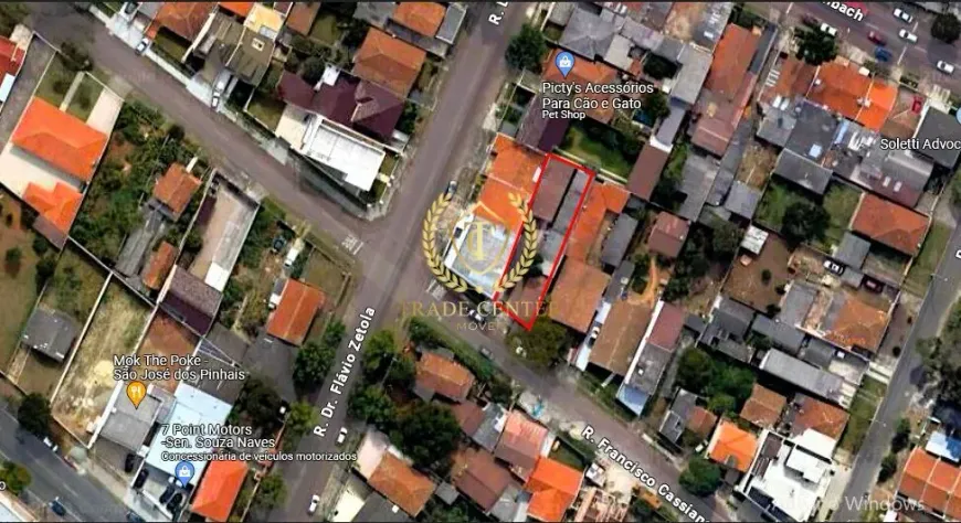 Foto 1 de Lote/Terreno à venda, 372m² em Três Marias, São José dos Pinhais