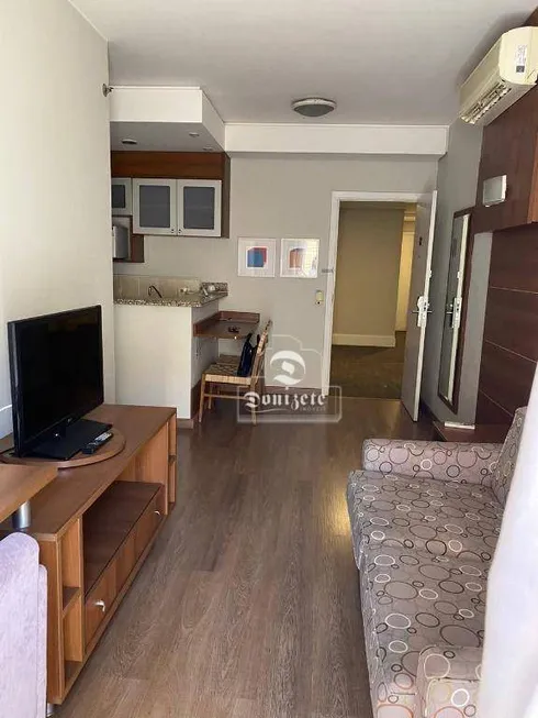 Foto 1 de Flat com 1 Quarto à venda, 37m² em Barcelona, São Caetano do Sul